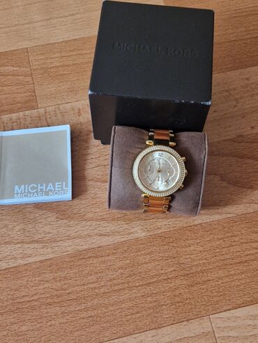 casio часы: Классикалык сааттар саат, Michael Kors, Алтын, Аялдарга, Колдонулган