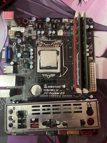 материнская плата lga 1155 ddr3: Энелик плата, Колдонулган, Biostar, LGA1155, Micro-ATX, ПК үчүн