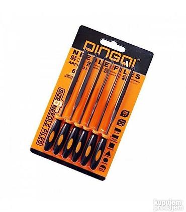 cirkular cena: Set turpija Set sadrzi 6 komada Duzina 100mm sirina 3mm — 1
