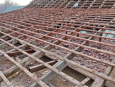 Кровля крыши: Кровельные работы: ремонт и замена кровли из черепицы - — 10