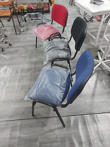 Sifarişlə ofis oturacaqları: Metal, Azərbaycan, Parça — 10