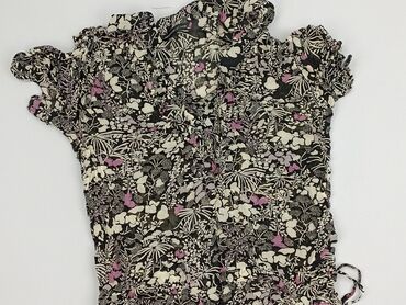 bluzka w paski zielone: Limited Collection, Women's blouse, size S (EU 36)