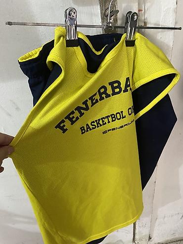 yun corab: Fenerbahçe Basketbol məşq maykası - Rəng: sarı (qara-lacivərt yazılı) — 3