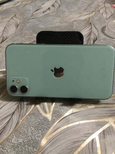 i̇phone 11 kabro: IPhone 11, 128 GB, Yaşıl, Barmaq izi, Face ID