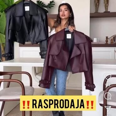 kožna jakna s krznom zara: Totalna rasprodajaaa!!!
Must have model
Vel: S M L