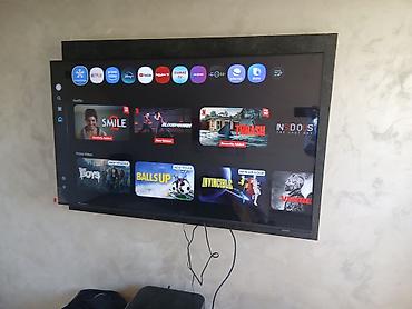 nintendo switch 2 polovan: Smart TV velikog 55inca montiran na zidnom nosaču.Kupljen prosle — 1