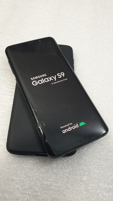 телефон айфон 9: Samsung Galaxy S9, Б/у, 64 ГБ, цвет - Черный, 2 SIM