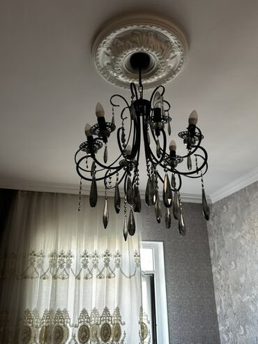 Şamdanlar: Çılçıraq, 10 və daha çox lampa, Metal