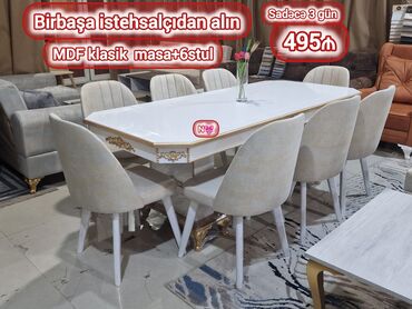 Taburetlər: Qonaq otağı üçün, Yeni, 8 stul