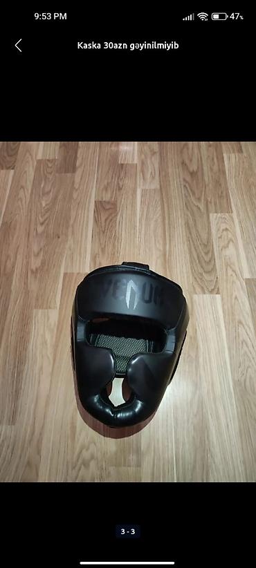 kask boks: Kaska tezedi qeniyilmiyib qiymet 30 m,witki qeyinilib qiymet 25 manat — 2