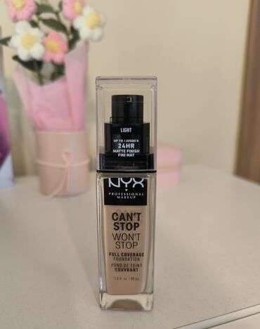 roler za lice lilly cena: Mat tečni puder 24h NYX Professional Makeup Can’t Stop Won’t Stop -