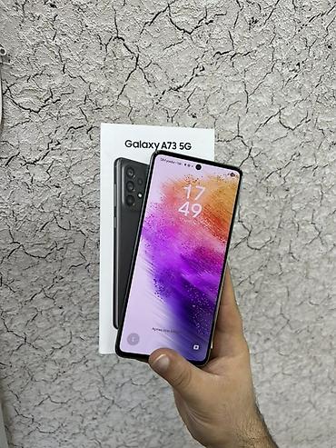 apple ipad 13: Samsung Galaxy A73 5G, 128 GB, rəng - Boz, Sənədlərlə — 2