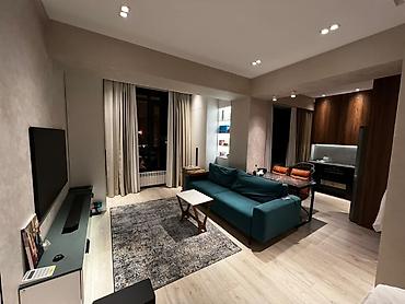 1 комната, 43 м², Кок-Жар мкр Элитка, 12 этаж, Дизайнерский ремонт at lalafo.kg 1 комната, 43 м², Кок-Жар мкр Элитка, 12 этаж, Дизайнерский ремонт