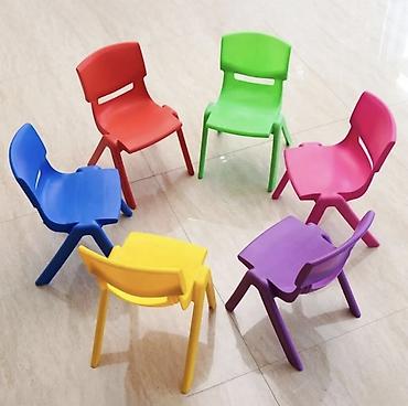 Детские стулья: Детский стул, Новый, Пластик, цвет - Красный, Самовывоз, Платная доставка — 14