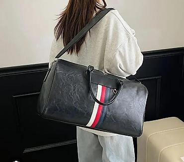 idman çantaları: Səyahət və idman üçün çoxfunksiyalı duffel çantası xayiş olunur boş — 7