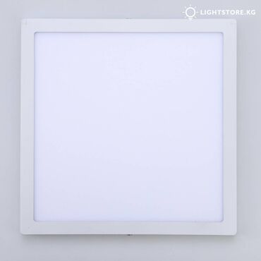 сталкер цена бишкек: Светодиодный накладной светильник Сталкер 24W 6500K квадратный