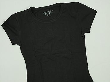 bluzki czarne basic: T-shirt damski, rozmiar L — 1