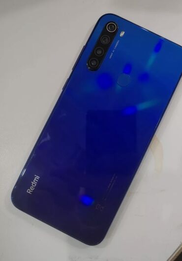 Xiaomi: Xiaomi Redmi Note 8T, 64 GB, rəng - Göy, 
 Barmaq izi, Face ID