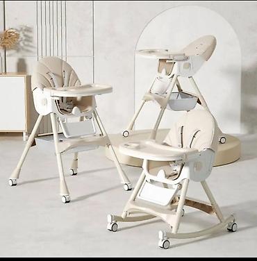 foldable table: Детский стульчик-трансформер для кормления 7в-1 - Подходит для — 3