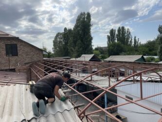 Другие услуги: НАВЕСЫ • СВАРОЧНЫЕ РАБОТЫ Изготовление и монтаж навесов, ворот — 8