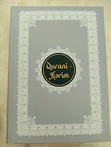 Dini kitablar: ⚫ Azərbaycan-ərəbcə Qur'ani Kərim (yeni) 🌐 Ün. Əcəmi m yaxınlığı 📎 — 2