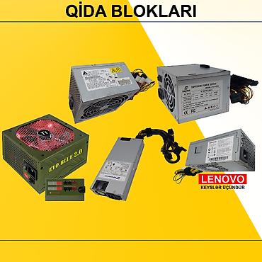 Qida blokları: Qida Blokları ⭐180Watt 80+Bronze 10pin 4pin Huntkey HK280-73PP (Yeni — 1