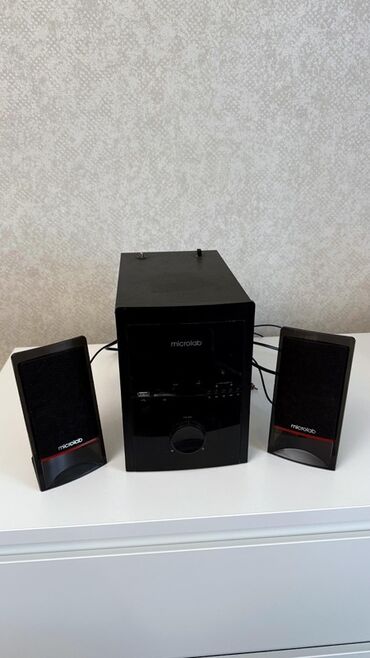 оригинальные расходные материалы microlab фотобумага: Акустическая система 2.1 Microlab M-700U Black Б/У - Комплект