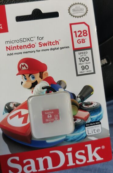 nintendo ds: Nintendo switch yaddaş kartı sandisc