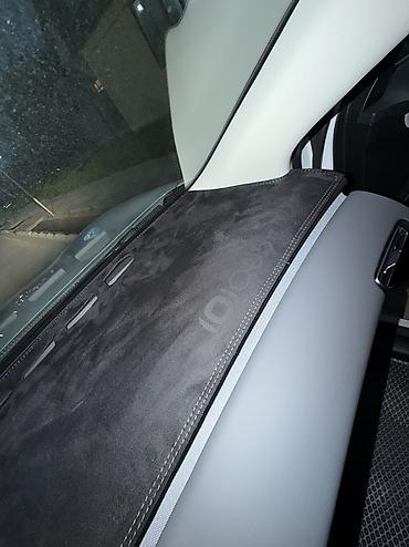 nardo grey: Алькантара Накидка на панель Changan, цвет - Черный, Новый, Самовывоз, Платная доставка — 2