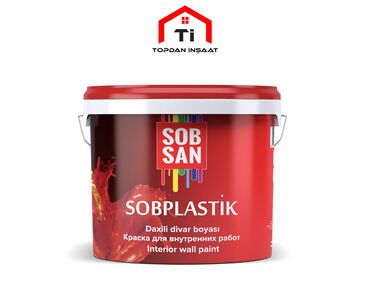 ağ sement: "Sobsan" divar boyası- Topdan inşaat şirkəti sizə uyğun qiymətlərlə