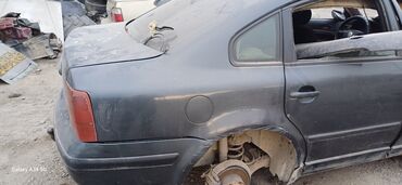 Стекла и комплектующие: Стекло Заднее Volkswagen, 1998 г., Б/у, Оригинал — 4