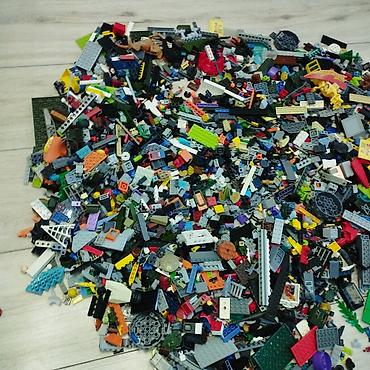 Оюнчуктар: LEGO .Смешанная россыпь деталей LEGO - Большой объем разноцветных — 2