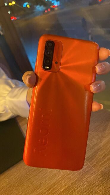 sumqayıt telefonlar: Xiaomi Redmi 9T, 64 ГБ, цвет - Красный, 
 Две SIM карты