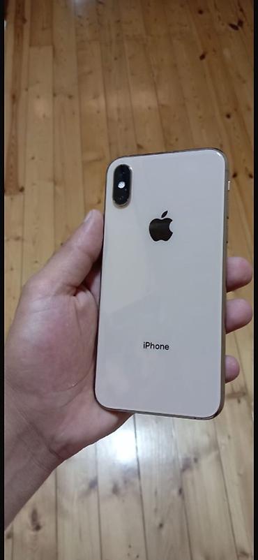 iphone xs telefon: IPhone Xs, Qızılı, Simsiz şarj — 1