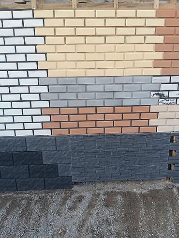 Фасадные сэндвич панели: Фасадные панели под кирпич - Материал: бетон/фибробетон (литые — 36