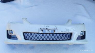 передний бампер аккорд: Передний Бампер Toyota 2009 г., Б/у, цвет - Белый, Оригинал