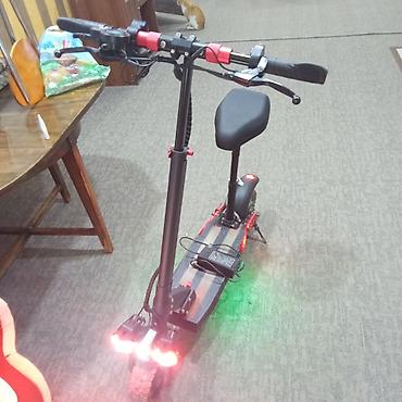 Elektrikli samokatlar: Elektrik skuter - Güclü ön işıqlar: idarə olunan ikiqat projektor — 8