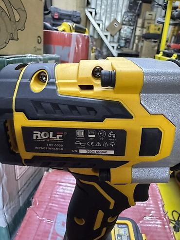 штиф: Ударный гайковерт ROLF (Germany Technology), бесщеточный. Модель — 3