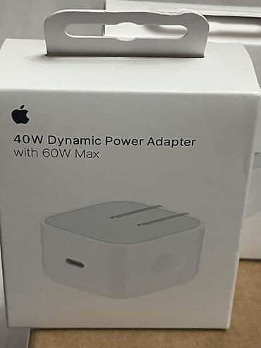 apple usb: Apple İphone modelləri üçün 40W -60w Dynamic Power Adapter (60W Max) — 2