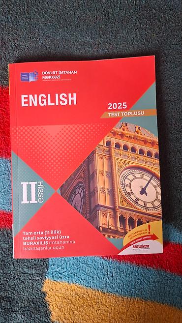 İngilis dili DIM testleri 2 ci hisse
2025, istifade olunmayib
