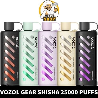 shisha: Vozol Gear Şhişha 25000😍 Aksisli Orginal Məhsuldur✅ 🆘 25 Azn Topdan