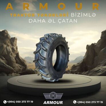 Şinlər: Traktor təkərlərinin satışı Armour markası traktor təkərləri, teker