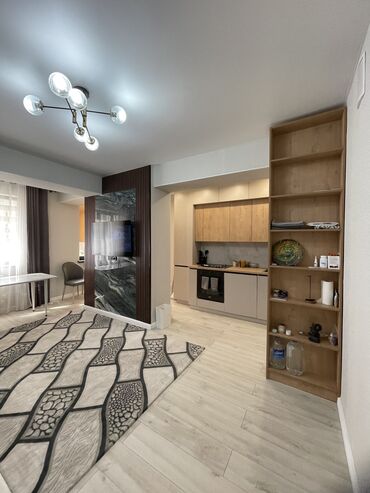 манас квартиры: 2 комнаты, 60 м², Элитка, 4 этаж, Дизайнерский ремонт