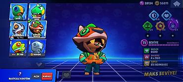brawl stars 2: Brawl Stars hesabı. Hesabda ümumilikdə **89/102 döyüşçü** mövcuddur — 3