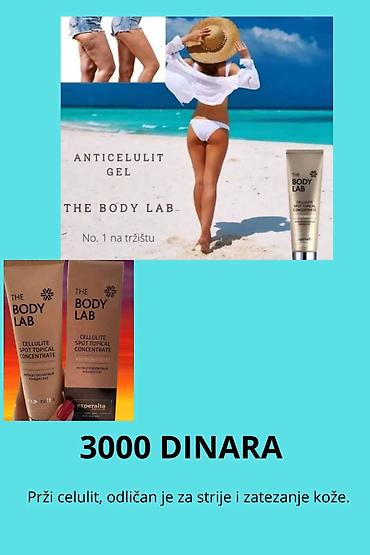 refine kapi apoteka: ‼️Body Lab anticelulit gel unikatan na našem tržištu zbog molekula X50 — 4