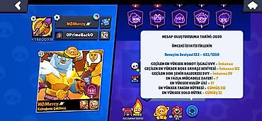 brawl stars 2: Brawl Stars hesabı – yüksək irəliləyiş və tam kolleksiya (2020) - — 8
