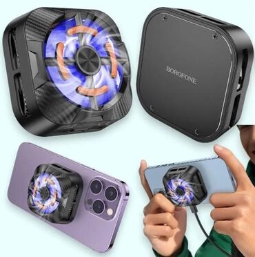 Telefon üçün soyuducular: BOROFONE brendinə məxsus bu kompakt telefon soyuducusu, istifadə