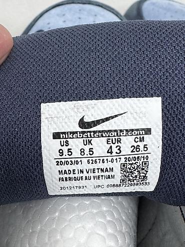 вулкани: Мужские кроссовки, 43, Nike, Новый, цвет - Синий — 5