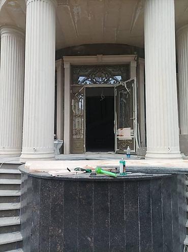 Фасадные плиты Сары-Таш (Травертин): Новый, Размер: 400 × 600 мм, Белый, Бесплатный выезд, Гарантия, Установка — 7