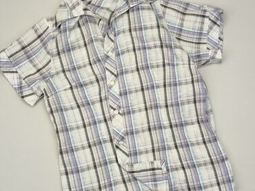 bluzki koszulowe w kratę damskie: Сорочка жіноча, L, стан - Хороший